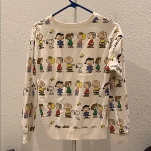 Peanuts crew neck
